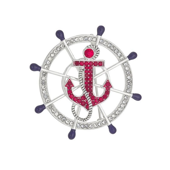 Napier Jewelry - Napier Anchor Brooch